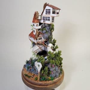 Main view of Flush diorama