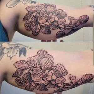 Strawberries Tattoo